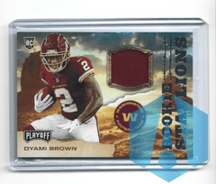 2021 Panini Playoff Rookie Stallions Jersey #RS-DBR Dyami Brown Washington